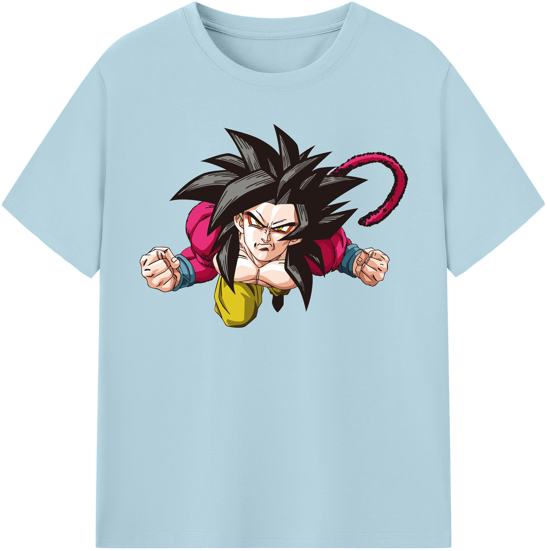 （画像用） ドラゴンボール 孫悟空（そん ごくう）Son Goku カカロット DRAGON BALL Kakarotto 綿100％半袖Tシャツ（フロントプリント）